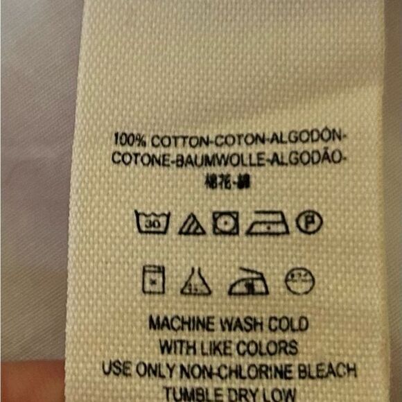 Free People White Show Me Some Shoulder Off Shoulder Cotton Blouse Small NWOT - Picture 8 of 11